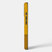 Coques Case-Mate iPhone une maison, doré brun abstrait art moderne (Verso / Gauche)