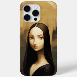 Coque iPhone 15 Pro Max Une Mona Lisa réimaginé, un classique mais aussi n