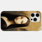 Coques Case-Mate iPhone Une Mona Lisa réimaginé, un classique mais aussi n (Verso (horizontal))