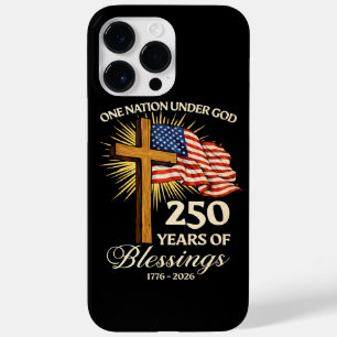 Coque Pour Pour iPhone 14 Pro Max Une nation sous Dieu 250 ans de bénédictions