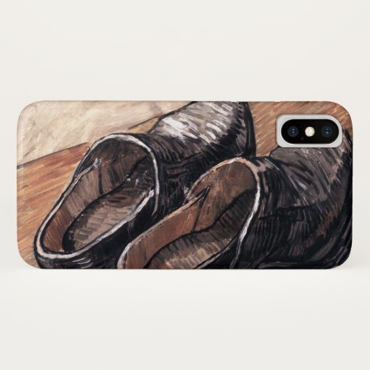 Coques Case-Mate iPhone Une paire de cloches en cuir - Van Gogh (Dos (Horizontal))