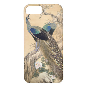 Case-Mate iPhone Case Une paire de paons au printemps 1901 Art japonais