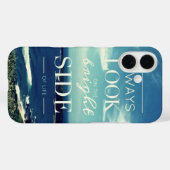 Coques Case-Mate iPhone Une perspective positive sur la vie / ©Paysage mar (Verso (horizontal))