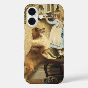 Coques iPhone 16 Une petite fille et son abri par Burton Barber