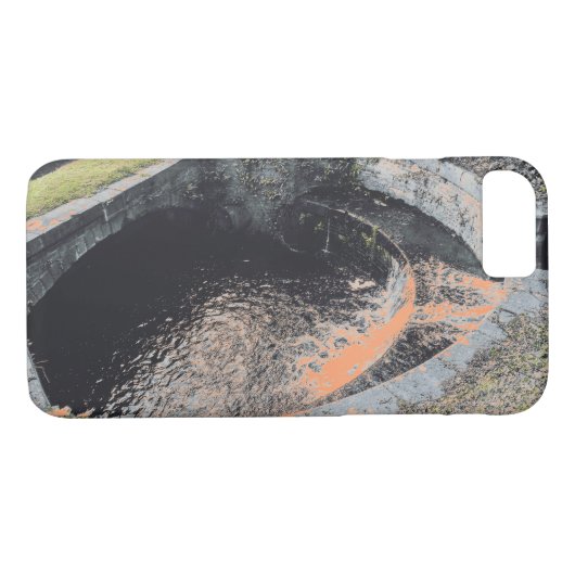 Coques Case-Mate iPhone Une piscine orange à Welshpool (Dos (Horizontal))