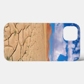 Coques Case-Mate iPhone Une plaine désertique fissurée (Verso (horizontal))