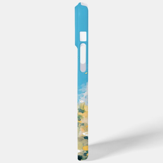 Coques Case-Mate iPhone Une prairie de lapin blanc (Verso / Gauche)