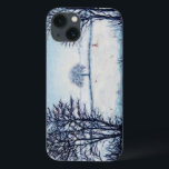 iPhone 13 Case Une promenade d'hivers<br><div class="desc">Une promenade d'hivers (huile sur la toile) Willis Tilly/collection privée/images de Bridgeman aménage en parc</div>