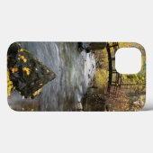 Coques Case-Mate iPhone Une rivière fonctionnant par le canyon américain (Verso (horizontal))
