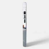 Coques Case-Mate iPhone Une seule étoile de poisson blanchie à la terre pu (Verso / Gauche)