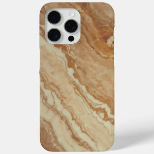 Coque iPhone 15 Pro Max Une Superbe Texture Brown En Marbre Avec Délicat