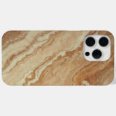 Coques Case-Mate iPhone Une Superbe Texture Brown En Marbre Avec Délicat (Verso (horizontal))