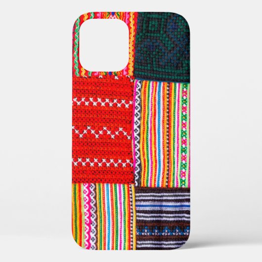 Coques Case-Mate iPhone une surface composée en Patchwork de style asiatiq (Verso)