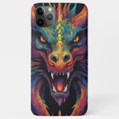 Coques Case-Mate iPhone Une tête de dragon (Dos)