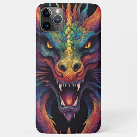 Coques Case-Mate iPhone Une tête de dragon (Dos)