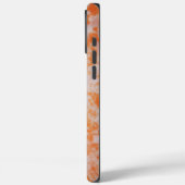 Coques Case-Mate iPhone Une texture grunge orange (Verso / Gauche)