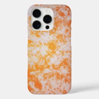 Coques iPhone 16 Pro Une texture grunge orange