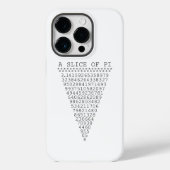 Coques Case-Mate iPhone Une tranche de chiffres Pi (Verso)