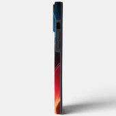 Coques Case-Mate iPhone Une vague de dégradé dynamique (Verso / Gauche)