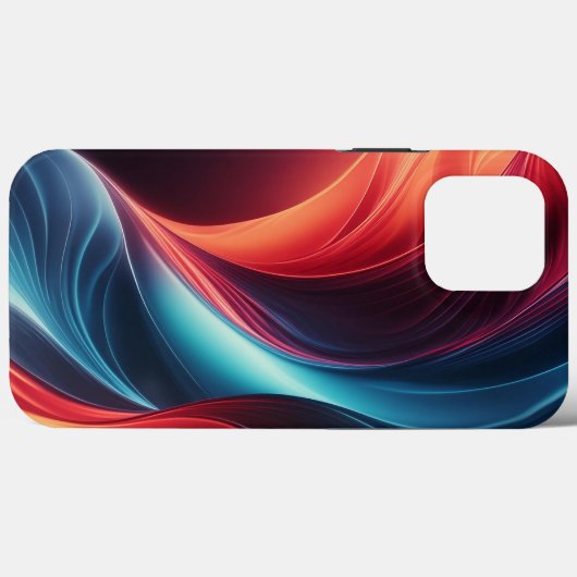 Coques Case-Mate iPhone Une vague de dégradé dynamique (Verso (horizontal))