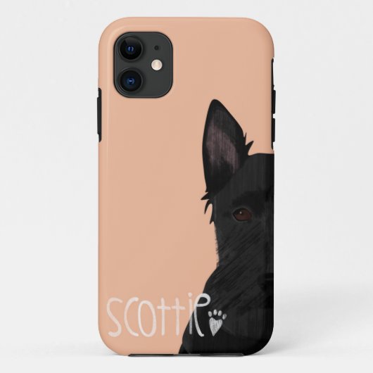 Coques Case-Mate iPhone Une vie de chiens - Scottie (Dos)