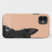 Coques Case-Mate iPhone Une vie de chiens - Scottie (Dos (Horizontal))