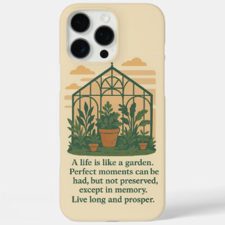 Coques iPhone 16 Pro Max "Une vie est comme un jardin"