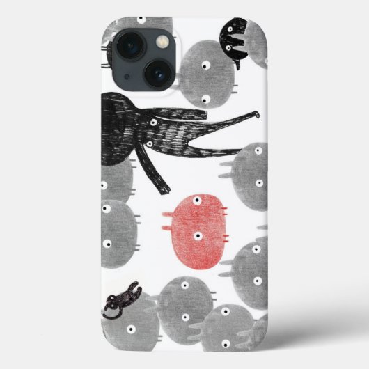 Coques Case-Mate iPhone Une visite conviviale au bunnyland 2014 (Verso)
