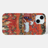 COQUES Case-Mate iPhone UNICORN, FLEURS D'IMAGINAIRE MÉDIÉVAL, FLORALE (Verso (horizontal))