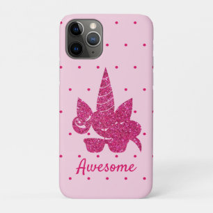 Case-Mate iPhone Case Unicorn rose Parties scintillant mignonne fille en