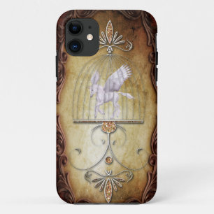 Etui iPhone Case-Mate Unicorne en cages Vintage