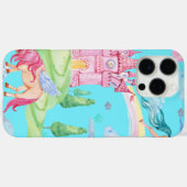 Coques Case-Mate iPhone Unicorne et Château (Verso (horizontal))