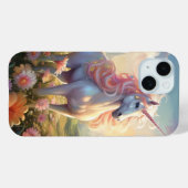 Coques Case-Mate iPhone Unicorne rose (Verso (horizontal))