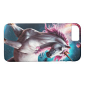Coques Case-Mate iPhone Unicorne spatiale (Dos (Horizontal))