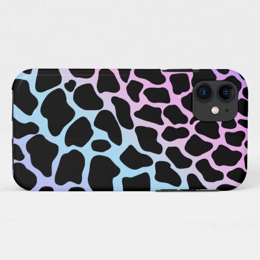 Coques Case-Mate iPhone Unicorne Thème Cow Spots (Dos (Horizontal))