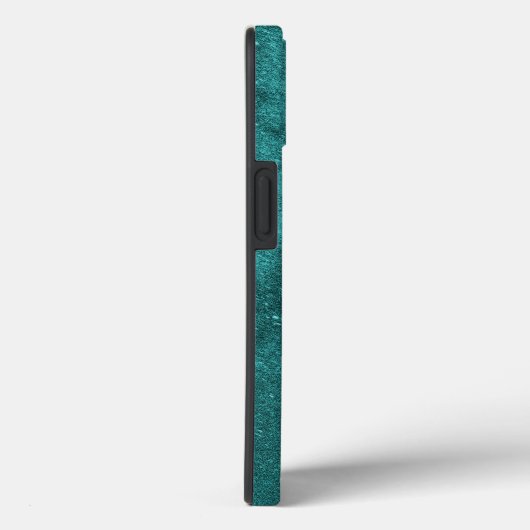 Coques Case-Mate iPhone Unicorne turquoise personnalisée (Verso / Droite)