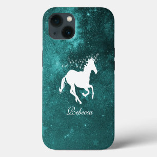 Case-Mate iPhone Case Unicorne turquoise personnalisée