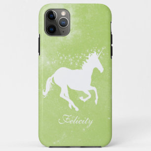 Case-Mate iPhone Case Unicorne verte Coque-coque iphone personnalisé