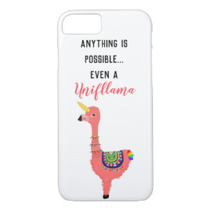 Case-Mate iPhone Case Unifllama motivationnel : Unicorne-Flamant rose-la