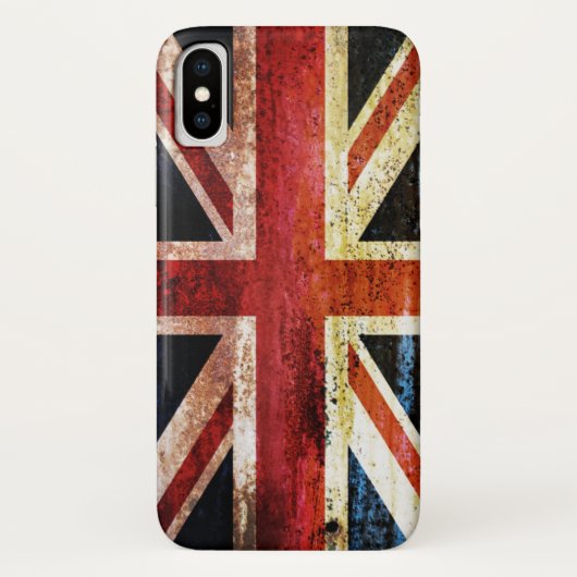Coques Case-Mate iPhone Union Jack archaïque (Dos)