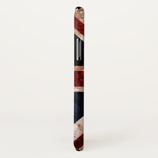 Coques Case-Mate iPhone Union Jack archaïque (Dos/Droite)