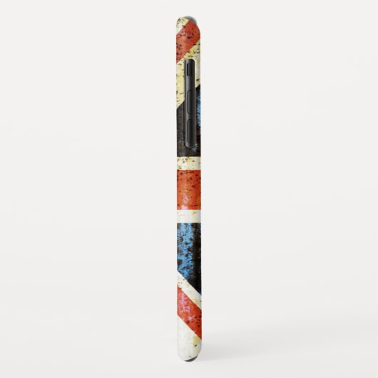 Coques Case-Mate iPhone Union Jack archaïque (Dos/Gauche)