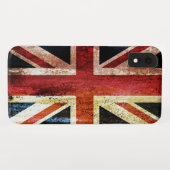 Coques Case-Mate iPhone Union Jack archaïque (Dos (Horizontal))