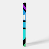 Coques Case-Mate iPhone Union Jack/Drapeau Multicolore+Noir (Verso / Droite)