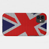Coques Case-Mate iPhone Union Jack dynamique sur l'impression en fibre de  (Dos (Horizontal))