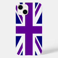 Union Jack marine et violette