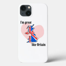 Union Jack UK Design avec Heart