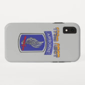 Coques Case-Mate iPhone Unique 173e équipe de combat de la brigade aéropor (Dos (Horizontal))