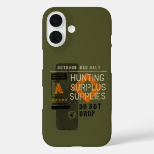 Coques iPhone 16 Unique Chasse Chasse Cargo Gear