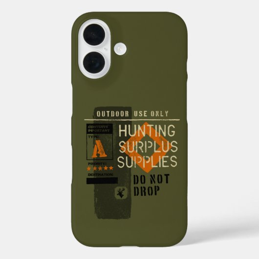 Coques Case-Mate iPhone Unique Chasse Chasse Cargo Gear (Verso)
